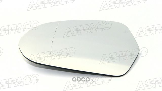ЗЕРКАЛЬНЫЙ ЭЛЕМЕНТ ЛЕВОГО ЗЕРКАЛА ДВОЙНОЙ (L) AUDI A6 (11-15) (Aspaco). Артикул AP57535