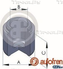 Поршень тормозного суппорта Autofren Seinsa (сталь). Артикул D025284