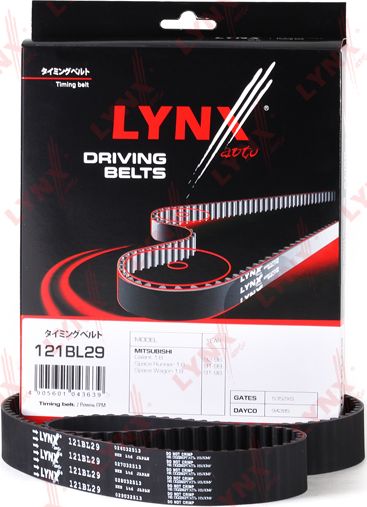 Ремень ГРМ LYNXauto. Артикул 121BL29