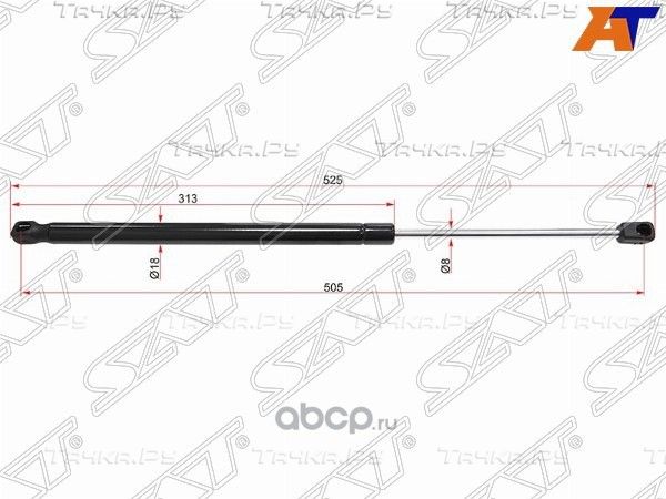 АМОРТИЗАТОР КРЫШКИ БАГАЖНИКА MERCEDES-BENZ GLK-CLA (SAT). Артикул STA2049800764