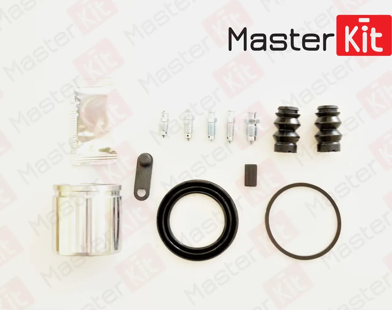 Ремкомплект тормозного суппорта+поршень RENAULT SCENIC II 06-03-> KANGOO01-98-> (Master KIT). Артикул 77A1875