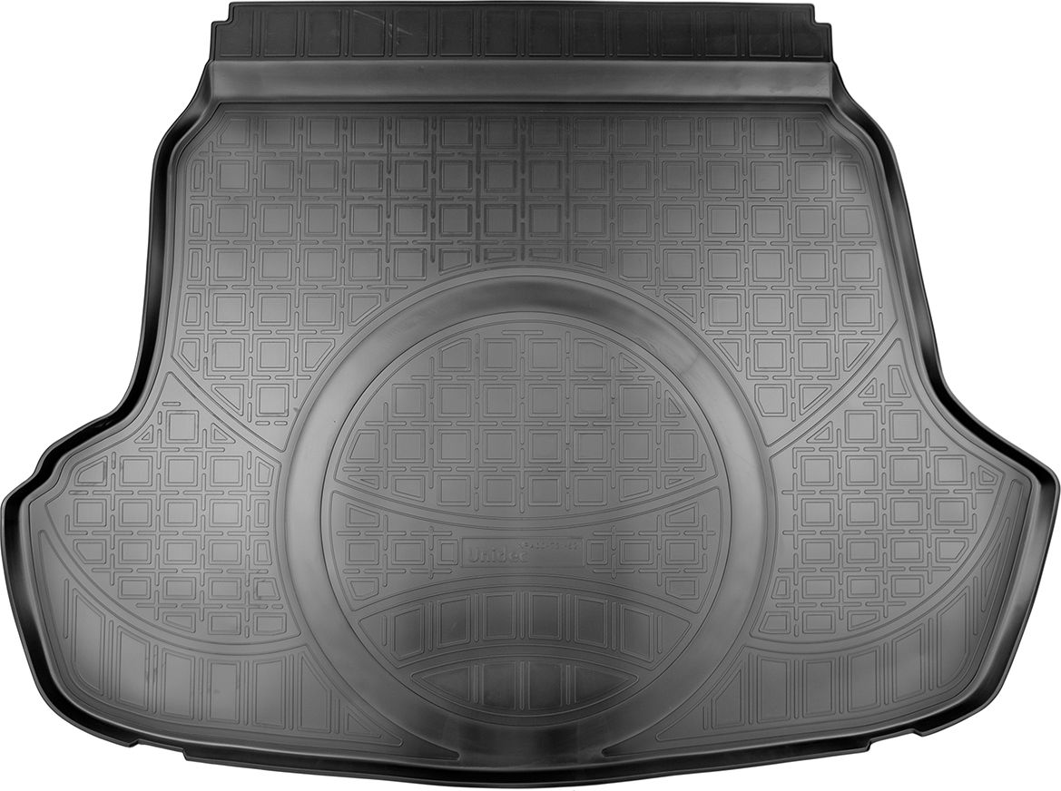 Коврик Норпласт для багажника (с выступом под запаску) Hyundai Sonata (LF) VII рестайлинг седан 2017-2019. Артикул NPA00-T31-621