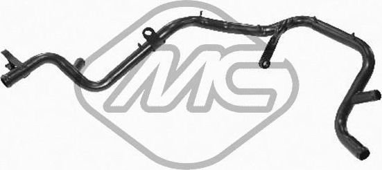 Патрубок радиатора (системы охлаждения) Metalcaucho для Ford Galaxy I 1995-2006. Артикул 03170