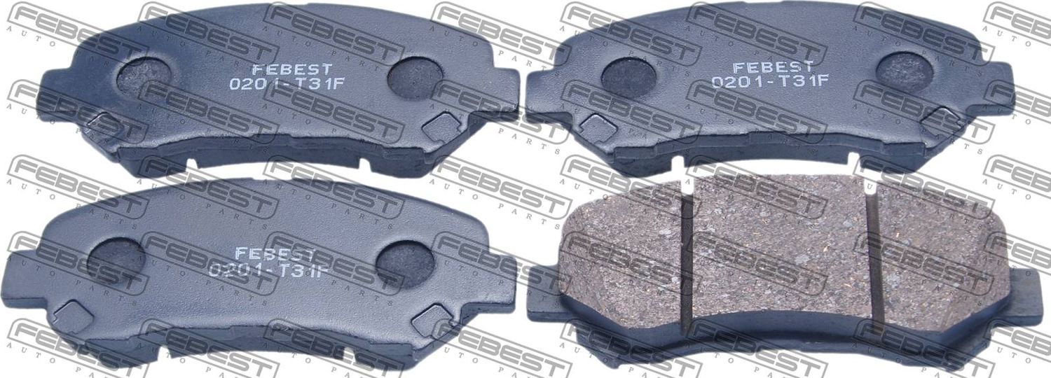 Тормозные колодки Febest. Артикул 0201-T31F