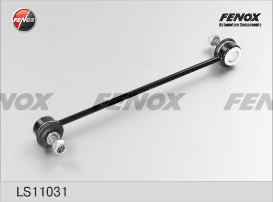 Стойка (тяга) стабилизатора Fenox передняя для Ford Fiesta V 2001-2010. Артикул LS11031
