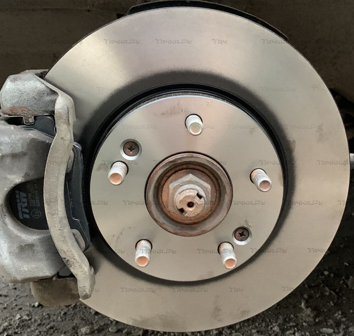 Тормозной диск TRW передний для Hyundai Elantra V (MD) 2010-2016. Артикул DF6628