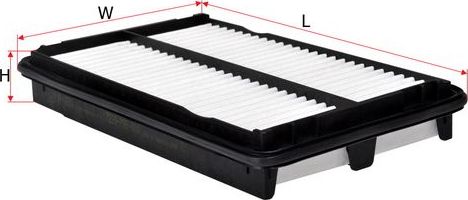 Воздушный фильтр Sakura. Артикул A-1634