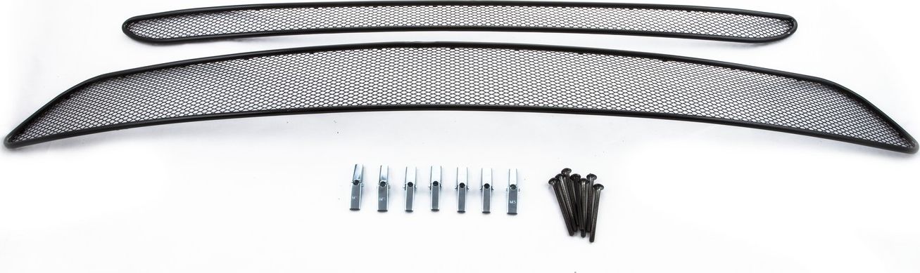 Сетка Arbori на решётку бампера, черная 10 мм для Kia Sorento II рестайлинг 2012-2026. Артикул 01-300212-101