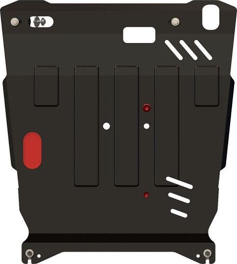 Защита Шериф (2 мм) для картера и КПП Citroen C-Crosser 2007-2013. Артикул 05.1282