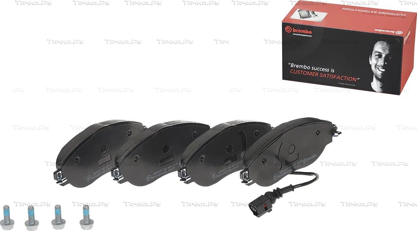 Тормозные колодки Brembo Directional передние для Volkswagen Passat B7 2010-2015. Артикул P 85 131