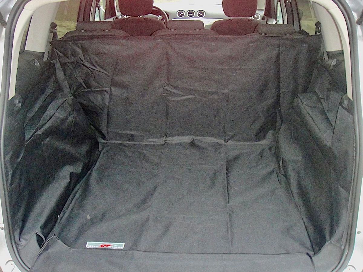 Защитный чехол AUTOSMSTUDIO "Standart" в багажник автомобиля для Ford S-Max 2006-2015, серый. Артикул TP-F2SM-STD-GR