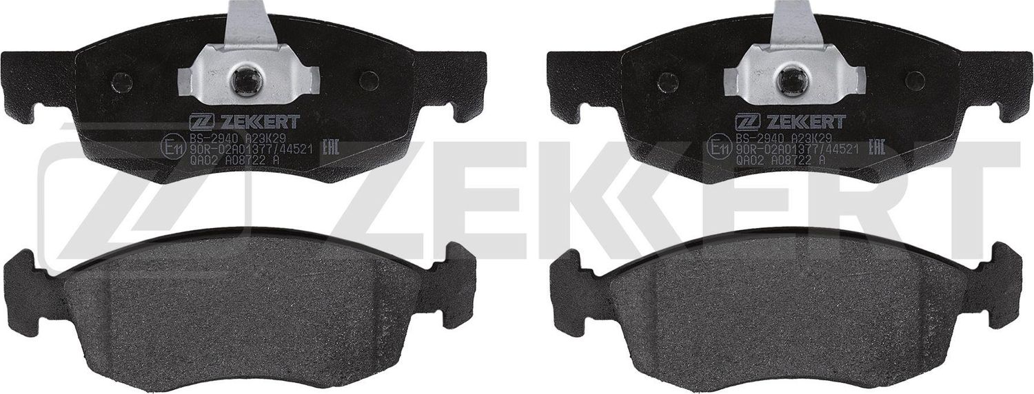 Тормозные колодки Zekkert передние для Renault Logan II 2007-2026. Артикул BS-2940