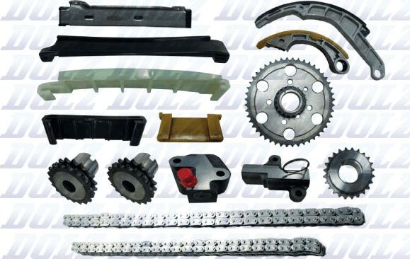 Цепь ГРМ Dolz для Nissan Navara D40 2005-2015. Артикул SKCN037