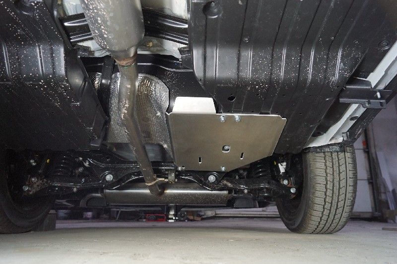 Защита алюминиевая ТСС (4 мм) для бака Changan CS55 Plus 2023-2026. Артикул ZKTCC00608