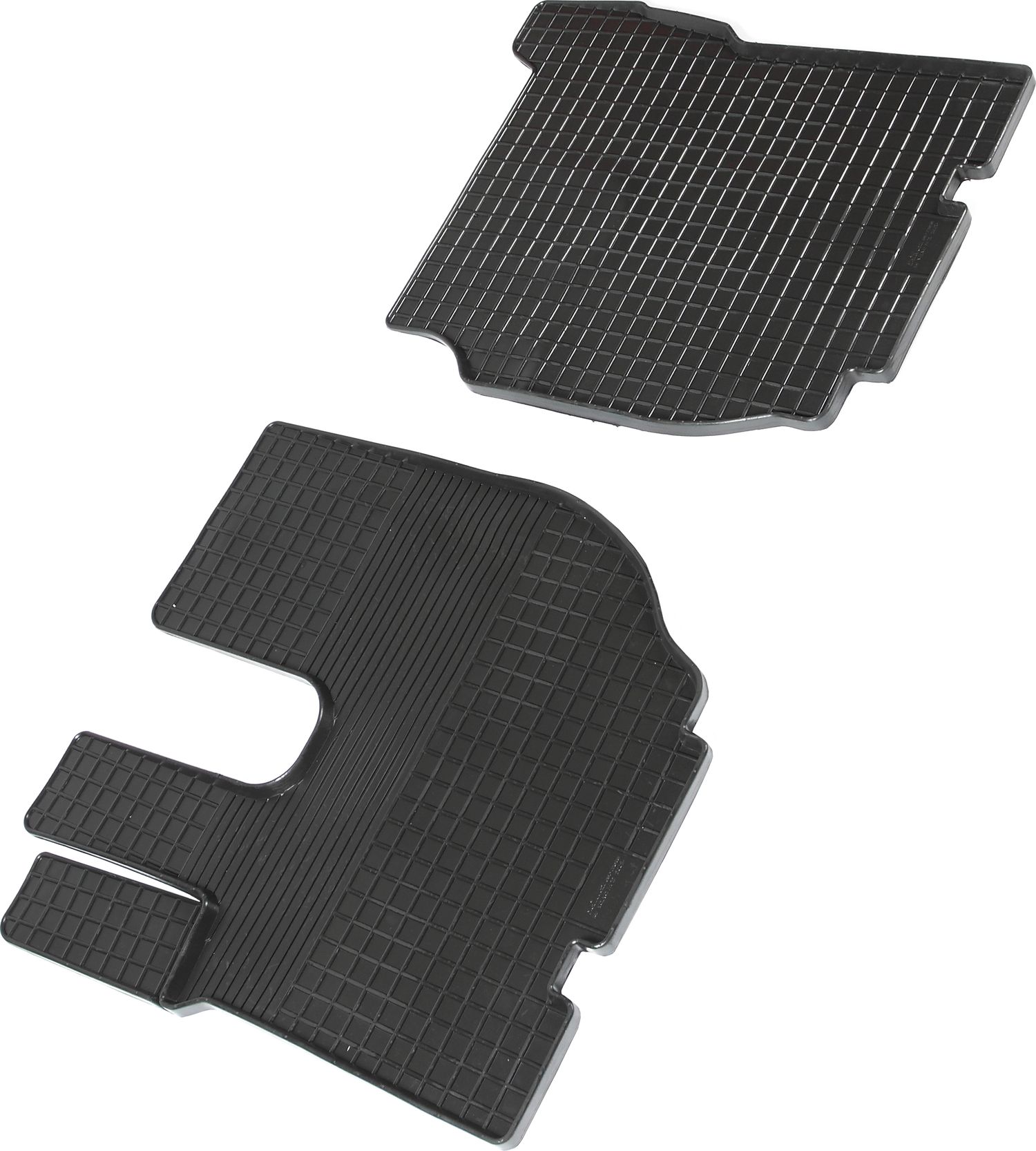 Коврики резиновые Seintex с узором сетка для салона Volvo FH 12 2002-2010. Артикул 00715