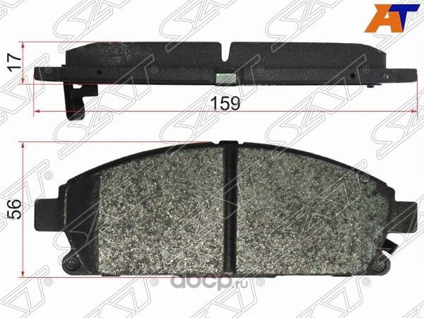 Колодки тормозные FR NISSAN X-TrailTerranoElgran (SAT). Артикул STAY040NS087