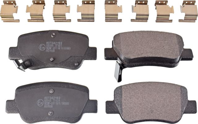 Тормозные колодки Blue Print. Артикул ADT342183