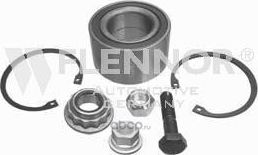 FR190905_=10/18=VKBA906=R154.23=K-41/05 !К-КТ ПОДШИПНИКА СТУП. ПЕР./ VW GOLF/JETTA <87/POLO 94-00 (Flennor). Артикул FR190905 