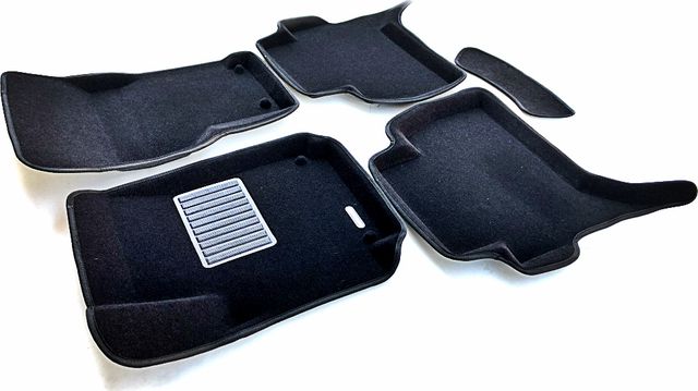 Коврики текстильные Euromat 3D Business для салона Volkswagen Amarok 2010-2026. Артикул EMC3D-005417