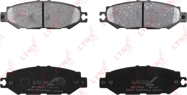 Тормозные колодки LYNXauto. Артикул BD-7570