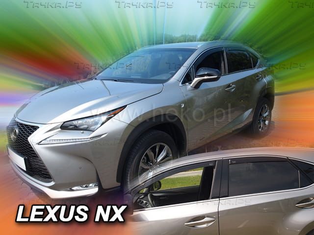 Дефлекторы Heko для окон Lexus NX 2014-2021. Артикул 30023