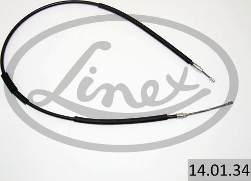 Трос ручника (тросик ручного тормоза) Linex. Артикул 14.01.34