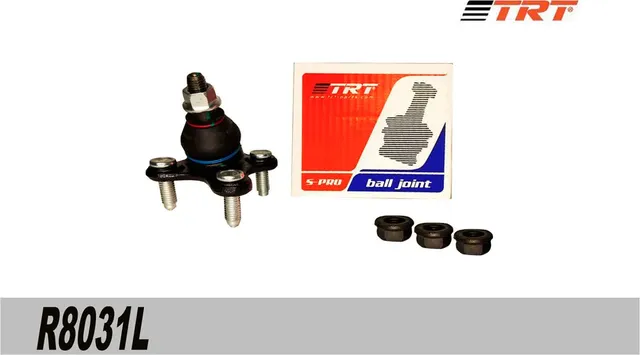 Опора шаровая 3C0407365B TRT R8031L левая VW Passat  Golf  Skoda Octavia II  Superb  Yeti TRT. Артикул r8031l