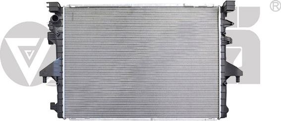 Радиатор охлаждения двигателя Vika. Артикул 11211857801