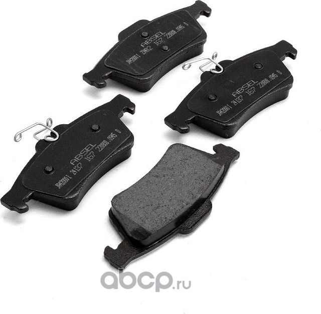 Колодки тормозные задние (Absel). Артикул JA420001