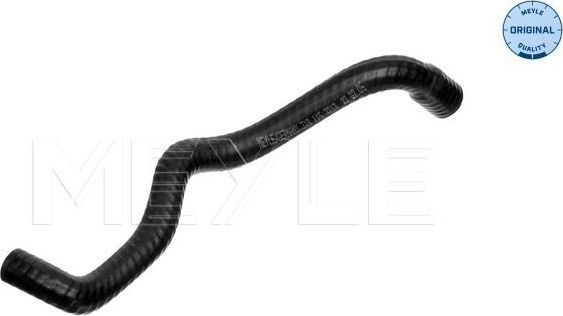 Патрубок радиатора (системы охлаждения) Meyle (EPDM (Этилен-пропиленовый каучук)). Артикул 319 115 3213