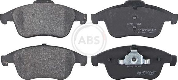 Тормозные колодки ABS передние для Renault Clio IV 2013-2019. Артикул 37744