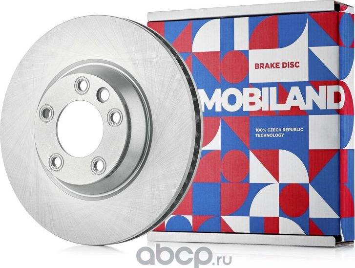 Диск тормозной передний левый вентилируемый D349,7мм VOLKSWAGEN TOUAREG (7LA, 7L (Mobiland). Артикул 416119911