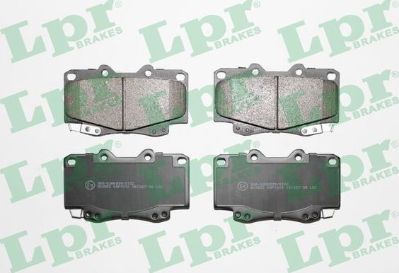 Тормозные колодки LPR. Артикул 05P1610