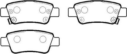 Тормозные колодки HSB. Артикул HP9248