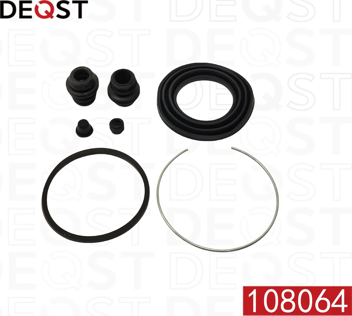 Ремкомплект тормозного суппорта переднего (для поршня O 60mm  суппорт Akebono). MITSUBISHI Galant (E (Deqst). Артикул 108064