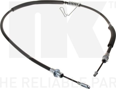 Трос ручника (тросик ручного тормоза) NK. Артикул 9025191
