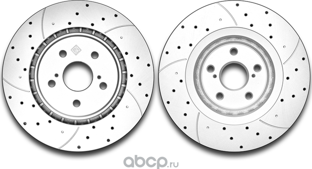 Тормозной диск Gerat DSK-F187P (передний) Platinum Gerat. Артикул DSKF187P