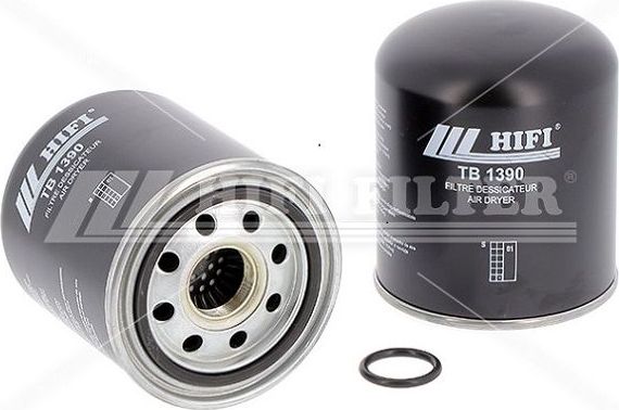 Патрон осушителя воздуха пневмосистемы HIFI Filter. Артикул TB 1390