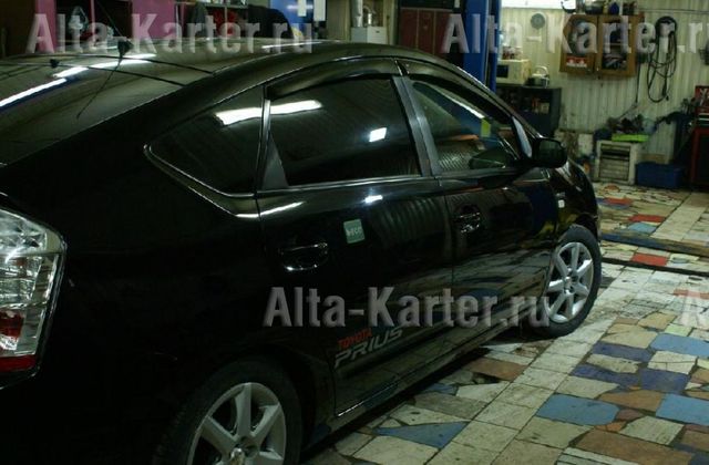 Дефлекторы Cobra Tuning Eurostandart для окон Toyota Prius III (XW30) 2009-2015. Артикул TE27209