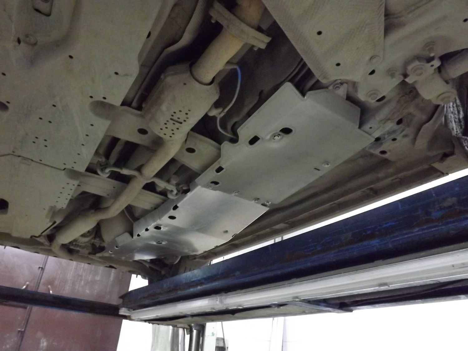 Защита алюминиевая Alfeco для топливопровода Mazda CX-5 I 4WD 2011-2017. Артикул ALF.13.19 AL4