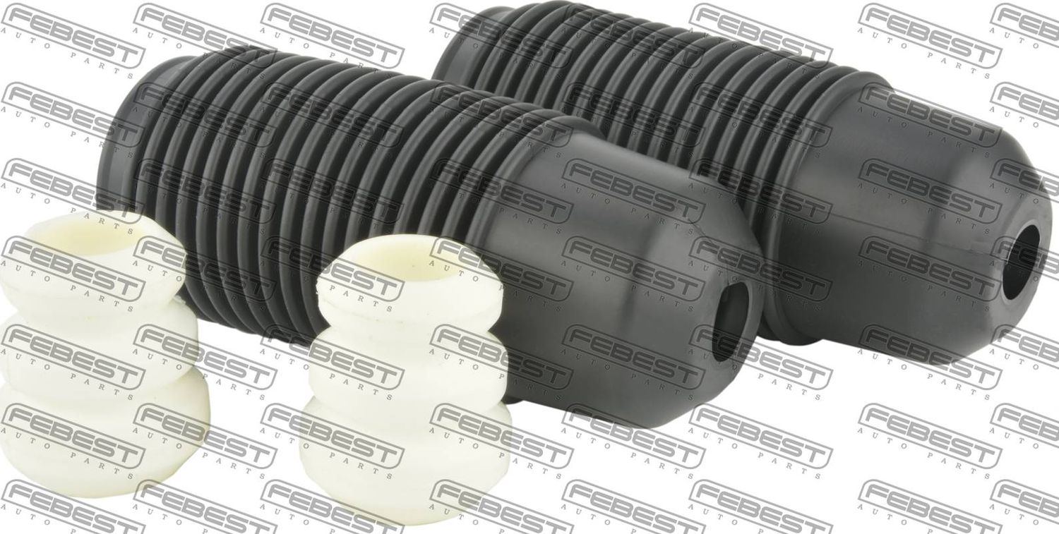 Комплект отбойников и пыльников амортизаторов (стоек) Febest. Артикул SBSHB-B14F-KIT