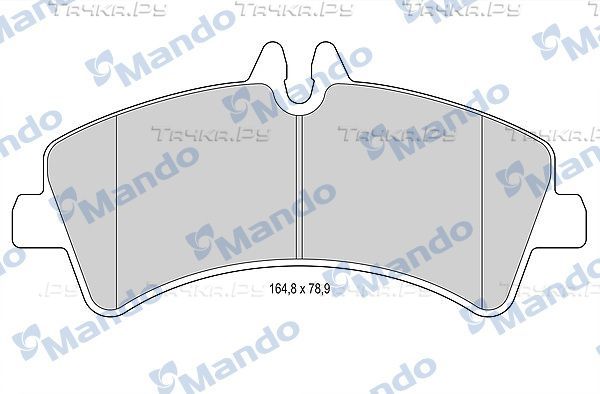 Тормозные колодки Mando. Артикул MBF015040