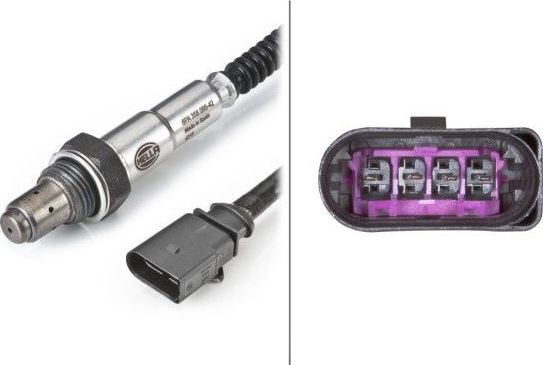 Лямбда-зонд (кислородный датчик) Hella. Артикул 6PA 358 066-421