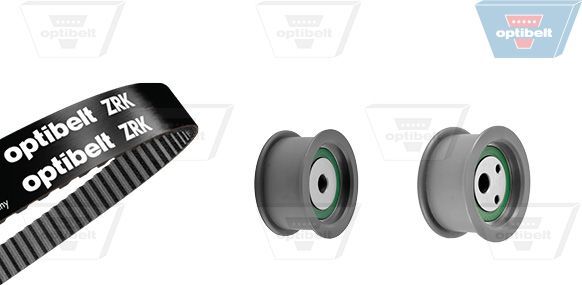 Ремень ГРМ с роликами (комплект) Optibelt Optibelt-ZRK KIT для ВАЗ 2112 2000-2008. Артикул KT 1495