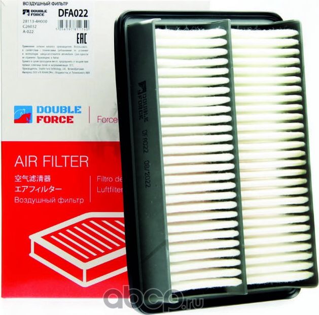 Фильтр воздушный DOUBLEFORCE (Double Force). Артикул DFA022