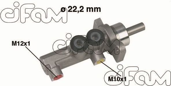 Тормозной цилиндр главный Cifam (алюминий) для Opel Vectra B 1995-2003. Артикул 202-381