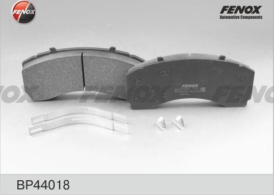 Тормозные колодки Fenox передние для Mercedes-Benz Econic II 2013-2026. Артикул BP44018