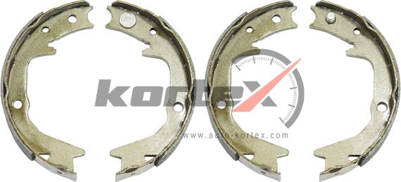 Колодки барабанные MITSUBISHI LANCER 03-/OUTLANDER 03-/GALANT к-т (Kortex). Артикул KS026STD