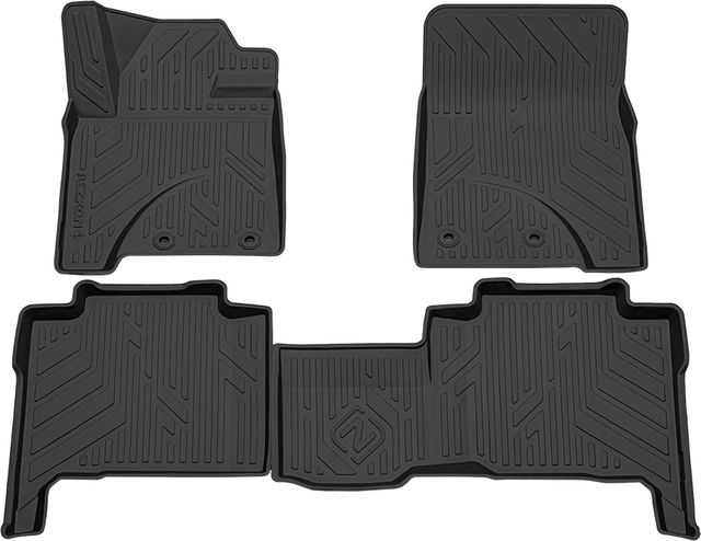 Коврики полиуретановые Rezkon для салона Toyota Land Cruiser 200 рестайлинг 1 2012-2021. Артикул 0534012100