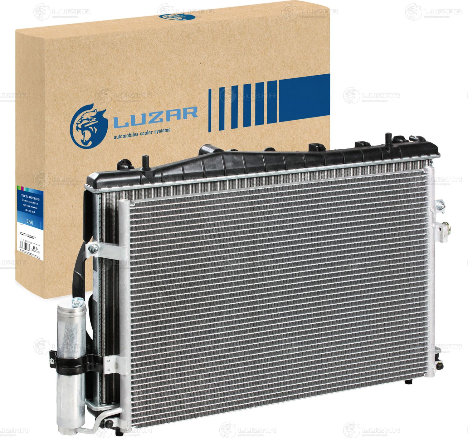 Радиатор охлаждения двигателя Luzar. Артикул LRK 0578